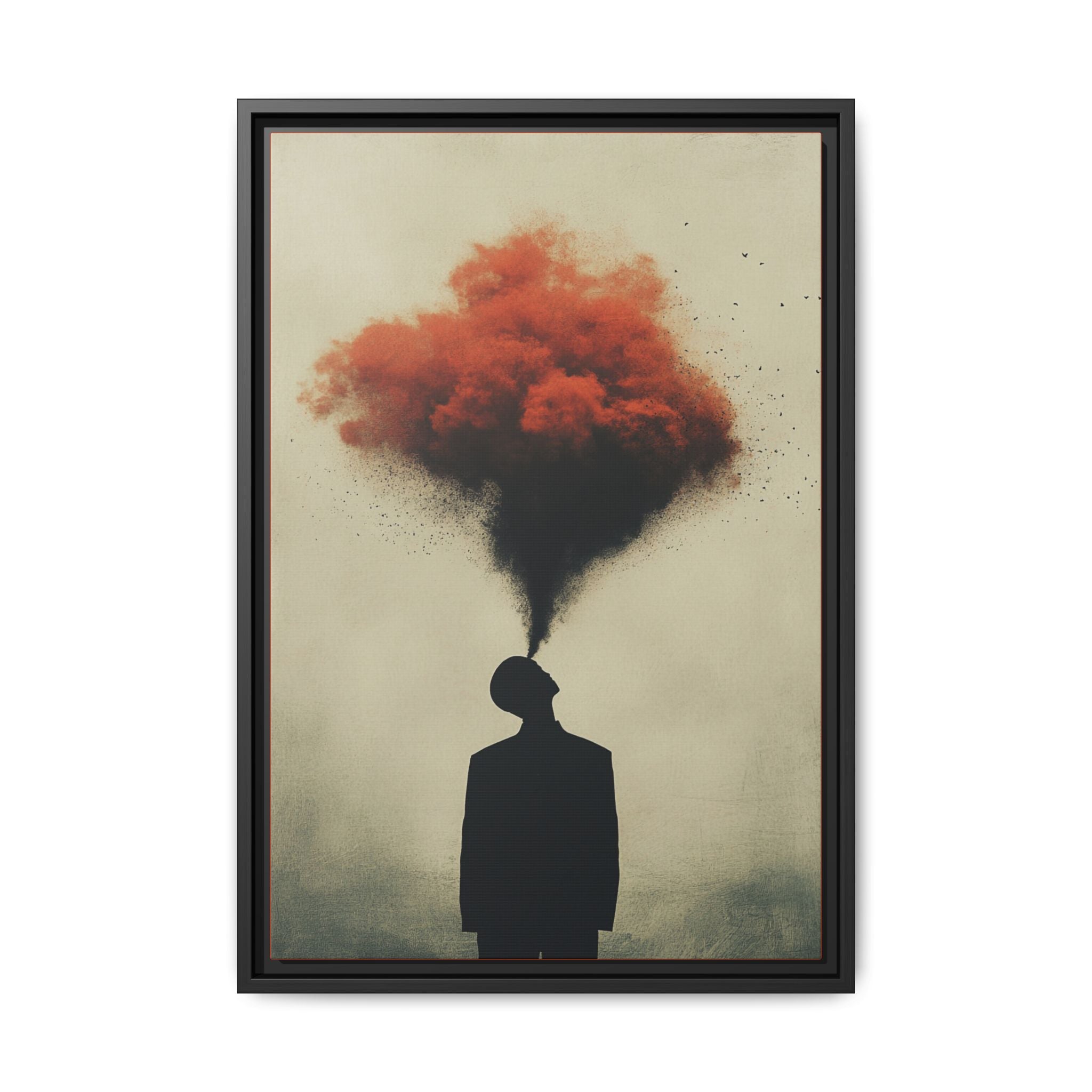 STRAW | FSC Wood Framed | Cotton Canvas Art Print
