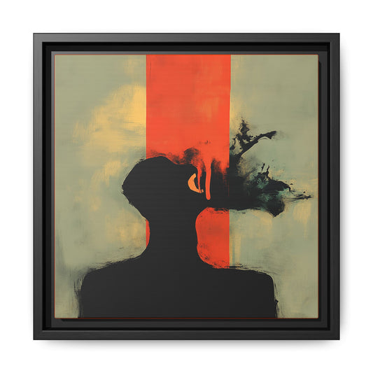 Anger | Giclée Canvas Print (Handcrafted Wooden Frame)