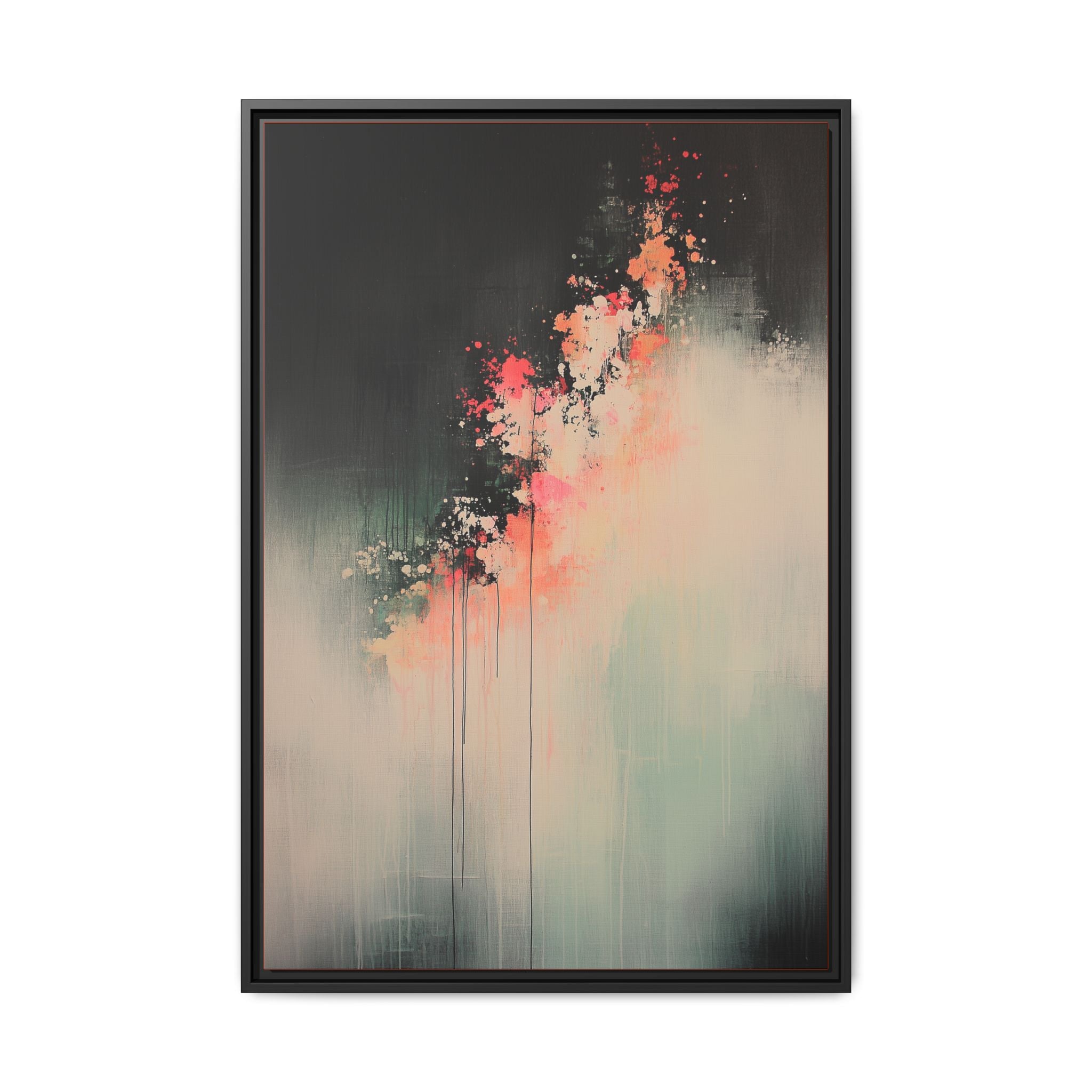 SUMMER NIGHT | Framed Canvas Print