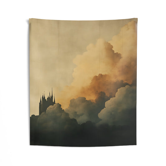 Blue Spire – Cloudbusting Wall Tapestry